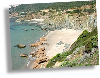 Masua Spiaggia di Portu Cauli