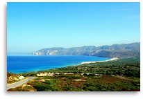 Sardegna Nebida costa mare