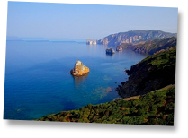 La costa di Nebida Masua 