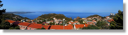 Nebida panoramica costa mare